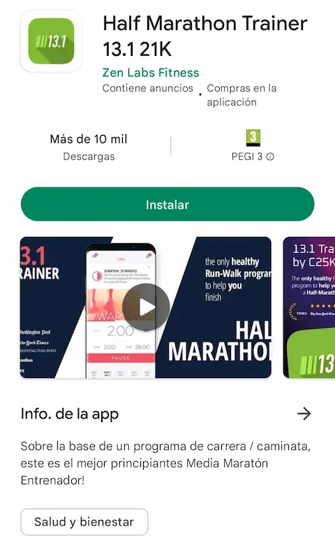 mejor app para correr gratis